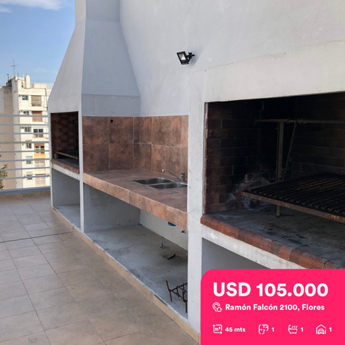 Departamento En Venta En Flores 1 Ambiente Con Baulera