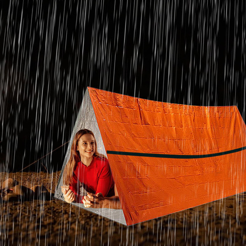Saco De Dormir Térmico Portátil Para Sobrevivência