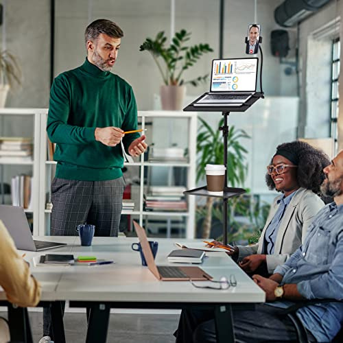 Soporte Trípode Proyector Con Estantes Ajustable 50