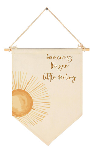 Little Darling, Here Comes The Sun-boho Sunshine Decor-bande