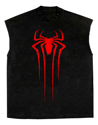 Playera Tank Top Spiderman Deportiva Miles Gym