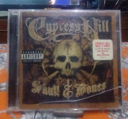 Cypress Hill Skull &bones Dos Cds. 