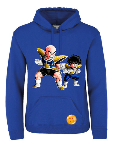 Sudadera De Dragon Ball Z Gohan Y Krilin Con Traje Saiyajin