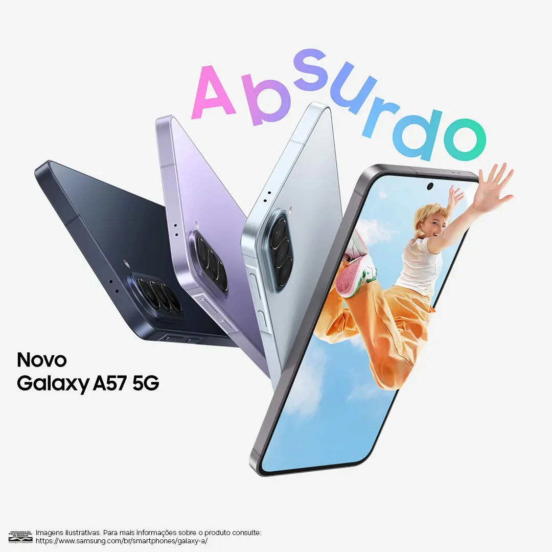 Celular Samsung Galaxy A57 5g 256 GB, 8 GB Ram, Recursos Ai Azul escuro 3