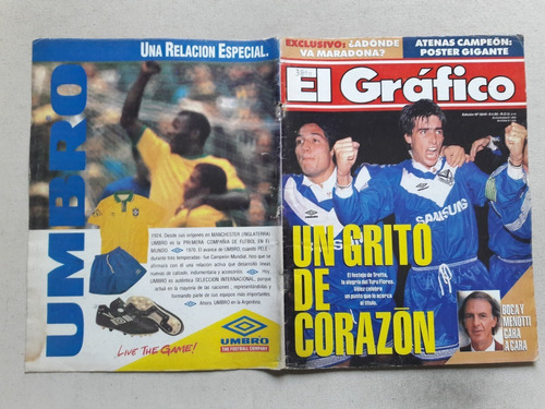 El Grafico Nº 3840 Mayo 1993 - Lamina Atenas Cordoba Velez