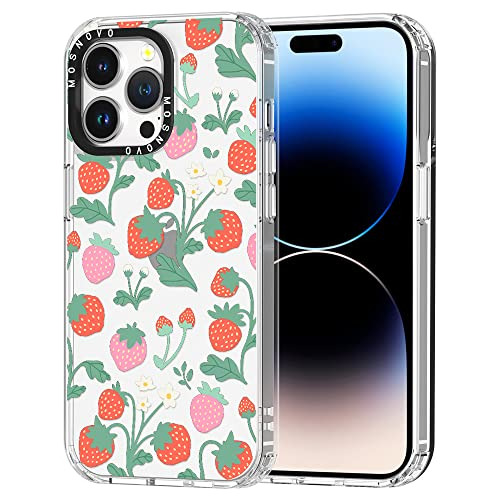 Funda Mosnovo Para iPhone 14 Pro Max Strawberry Garden