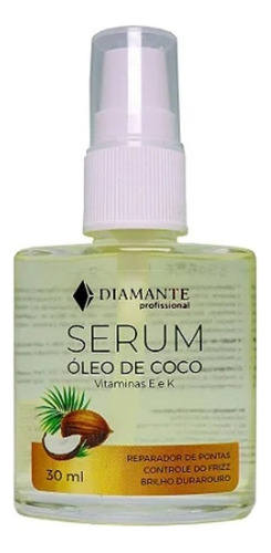 Reparador Óleo De Coco Serum Diamante Profissonal 30ml