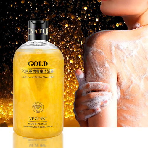 Gel De Ducha Corporal Dorado Veze Hidrata Y Suaviza 550ml
