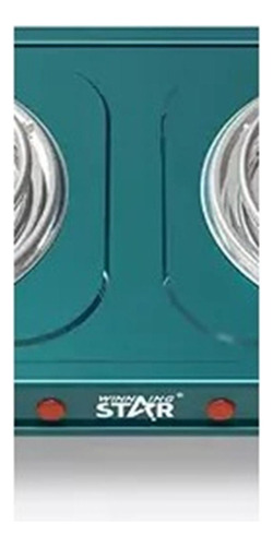 Anafe Doble Eléctrico Winning Star St-9639 Luz Indicador