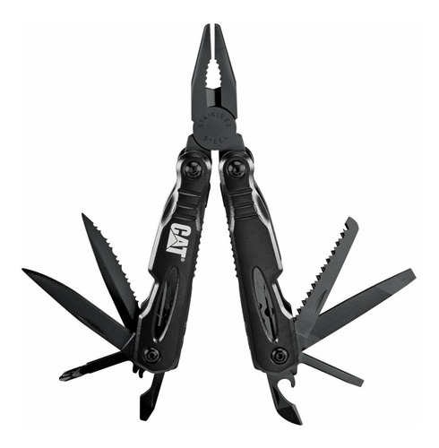 Pinza Multi Herramienta Cat 980021 13 En 1 Multitool Acero