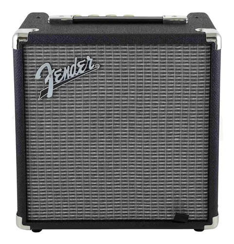 comprar Amplificador Fender Rumble Series Rumble 15 Transistor para bajo de 15W color negro\u002Fplata 220V
