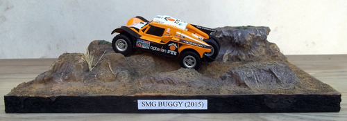 Buggy Smg Dakar 2015 Con Diorama! 1/43 Ixo