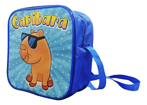 10 Mochilitas Dulceros Capibara Dia Del Niño Envio Inmediato Lentes Azul
