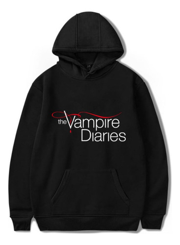 Sudadera Casual Con Capucha The Vampire Diaries Para Adultos