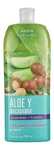 Shampoo Aloe Y Macadamia 2 En 1 - mL a $25