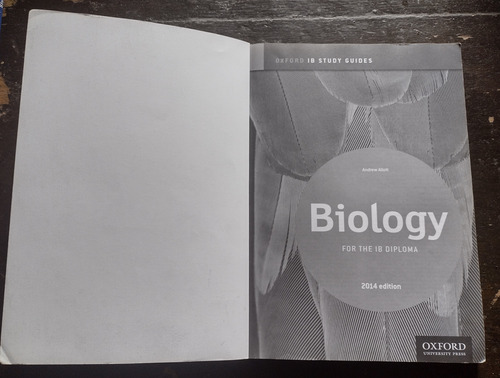 Biology For The Ib Diploma - 2014 Edition - Oxford (Usado)