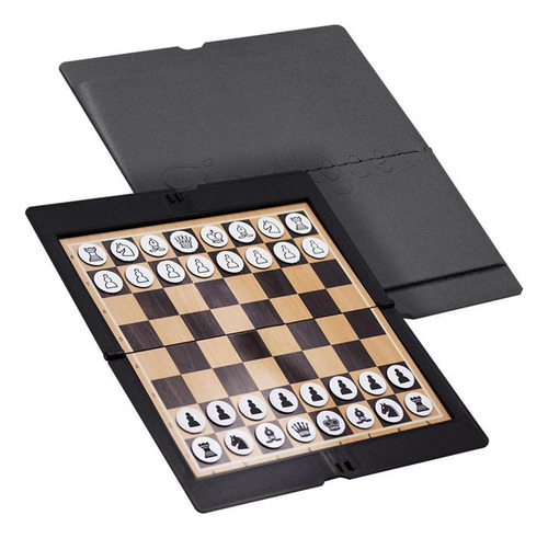 Tablero De Ajedrez Plegable Mini Juego De Ajedrez Magnético