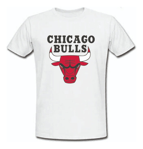 Polera Chicago Bulls Basketball Deporte Usa  Natural King