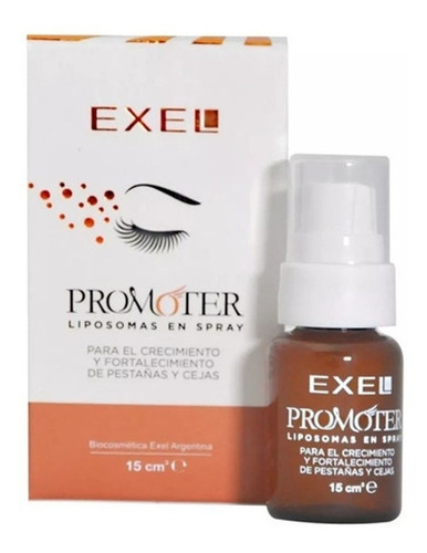 Exel Promoter 10ml Para Crecimiento De Pestañas Y Cejas