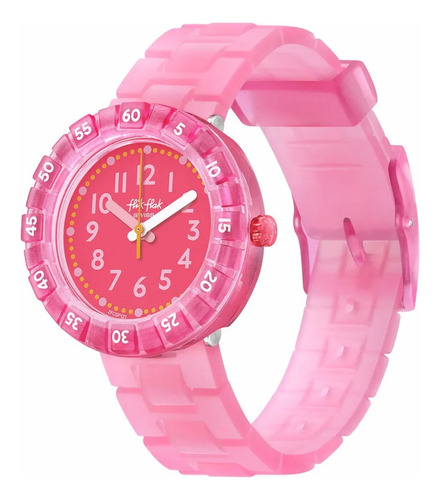 Reloj Flik Flak By Swatch Level Pink Niñas Fucsia Zfcsp121