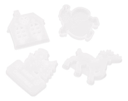 Molde De Silicona Flexible Personalizado Para Colgantes