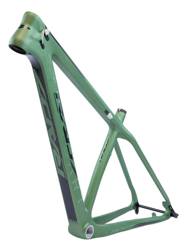 Quadro Mtb Rad7 Stuttgart 2024 Carbon Verde Boost 148mm