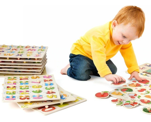 Puzzle Infantil Rompecabezas, Puzzles Encaje Niño Didáctico