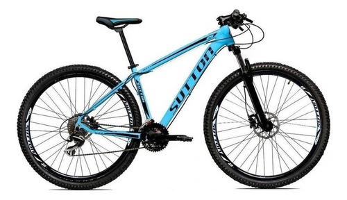 Bike Sutton New 29 17 24v Câmbios Shimano Altus Cor Azul Tamanho do quadro 17