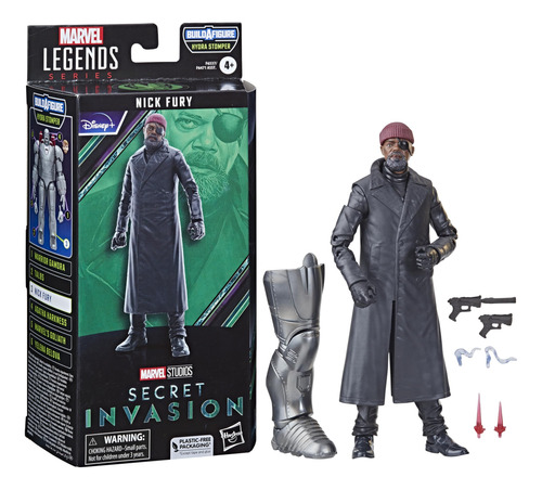 Legends Series Nick Fury, Secret Invasion Figuras De Acció.