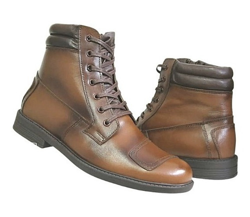 Botas Moto Oxord Vintage. 100% Cuero! Otro Estilo!