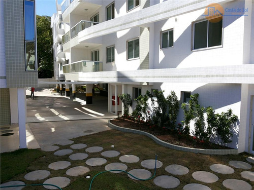 Lindo Apartamento Com 2 Dormitórios À Venda, 69 M² Por R$ 320.000 - Costazul - Rio Das Ostras/rj - Ap0089