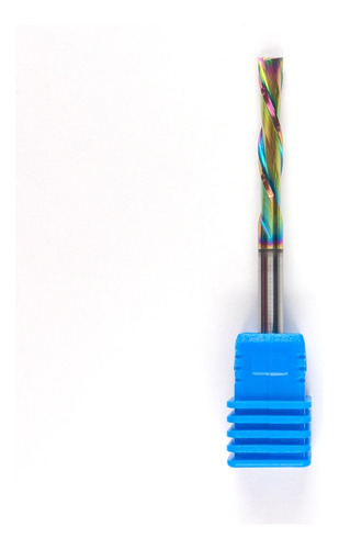 Fresa Router Cnc 2f Down Cut, 4x22 Mm. Con Recubrimiento Dlc