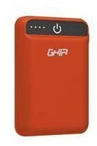 Bateria De Respaldo Ghia Power Bank 8000 Mah Roja