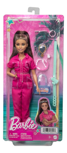 Barbie Traje De Moda Overol Rosa