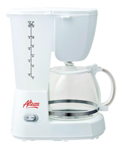 Cafetera Eléctrica Altezza 12 Tazas Blanca