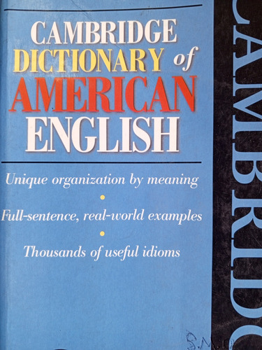 Cambridge Dictionary Of American English 