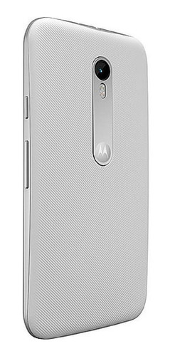 Imagem 3 de 4 de Usado: Motorola Moto G3 16gb 4g Dual Branco Bom C/nf