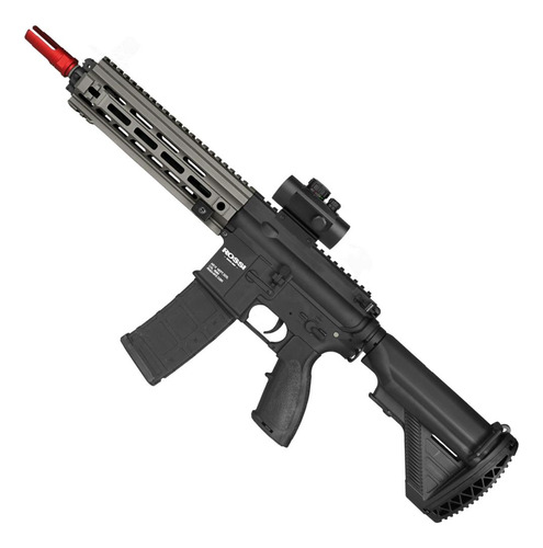 Rilfe Airsoft Aeg Rossi Neptune 9 Devgru 6mm + Red Dot 1x35