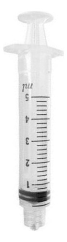 Seringa Descartável 5ml Bico Luer Lock Caixa 100un Marca Sr