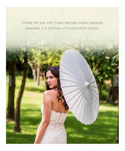 Guarda- De Papel De 5 Peças, Guarda-chuva De Praia De 60