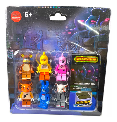 Set Minifiguras Five Nights At Freddys Bloques Construcción