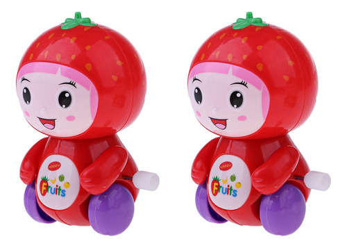 Imagen 2 de 12 de 2x Juguete De Cuerda Color Aleatorio Wind Up Clockwork Toys