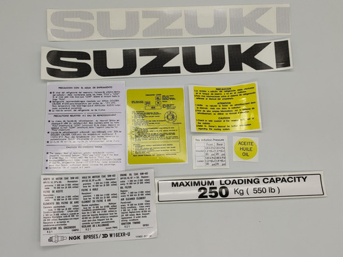 Suzuki Sj413 Calcomanias Tipo Original