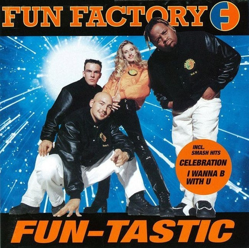 Cd Album Fun Factory Fun-tastic Ed. Brasil 1995 Raro