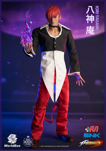 Boneco The King Of Fighters Iori Action Figure Terry 1/6 Mai