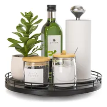Comprar  10  Mesa Giratoria Giratoria De Madera De Roble, Lazy Susan