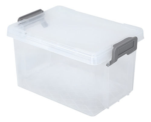 Hw Home Caja Plástica Organizadora Transparente 1.65l Multicolor