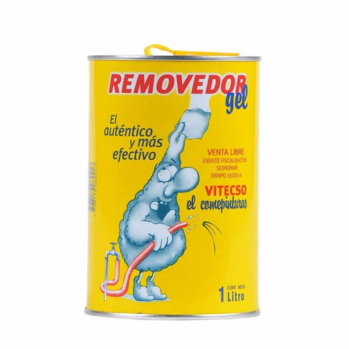 Removedor Gel Vitecso Decapante X 1 Litro