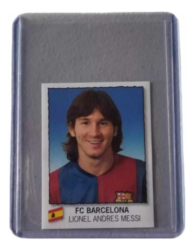 Lionel Messi Estampa Panini Super Futbol 2007 Original Barca