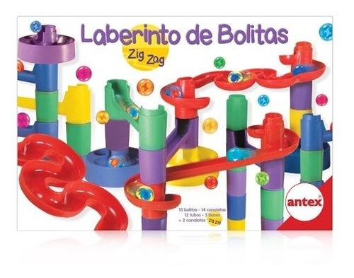 Juego De Mesa Laberinto De Bolitas Zig Zag Original Antex